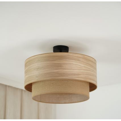 Brilagi - Plafonnier MONTANA BOHO 1xE27/15W/230V d. 45 cm marron