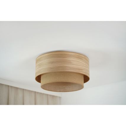 Brilagi - Plafonnier MONTANA BOHO 1xE27/15W/230V d. 45 cm marron