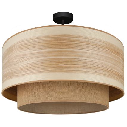 Brilagi - Plafonnier MONTANA BOHO 1xE27/15W/230V d. 60 cm marron