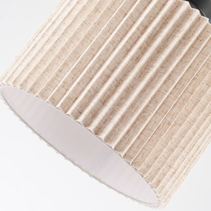 Brilagi - Plafonnier NORDIC WAVE 1xE27/15W/230V Ø 32 cm lin/noir