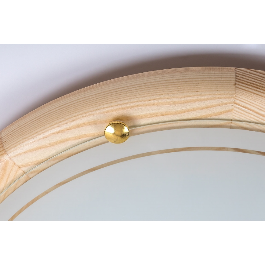 Brilagi - Plafonnier ORBIS 2xE27/60W/230V Ø 38 cm en pin