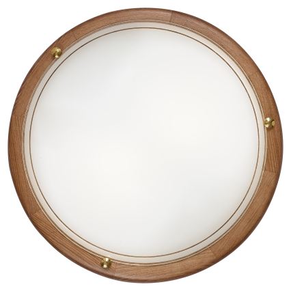 Brilagi - Plafonnier ORBIS 2xE27/60W/230V Ø 38 cm en pin