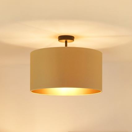 Brilagi - Plafonnier OREGON ROLLER VEGE 1xE27/15W/230V d. 45 cm beige