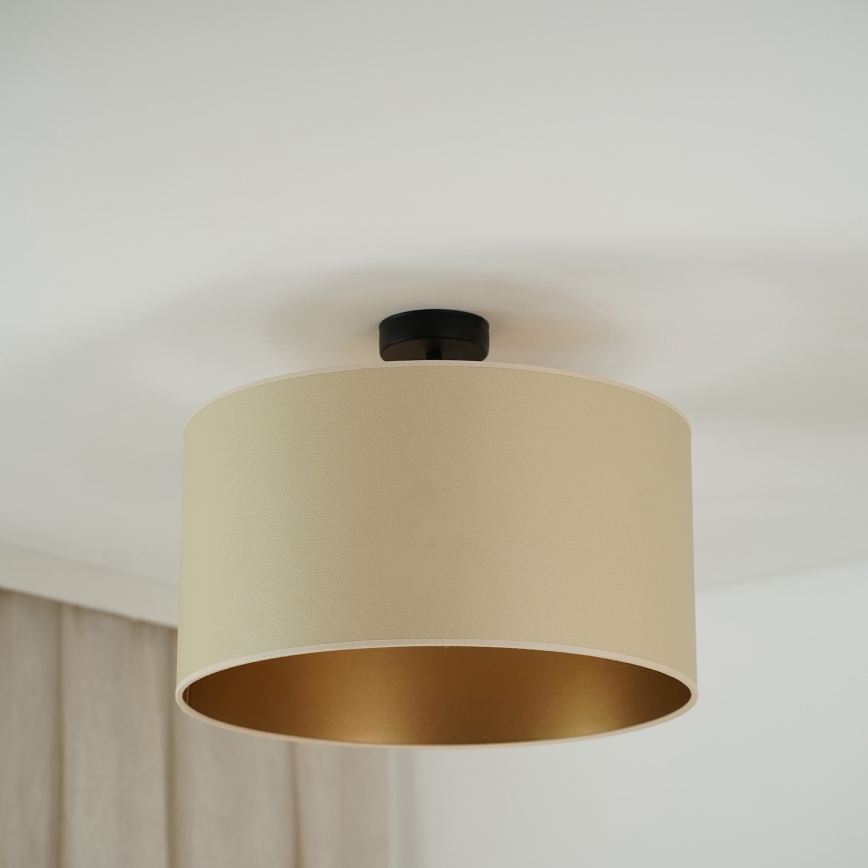 Brilagi - Plafonnier OREGON ROLLER VEGE 1xE27/15W/230V d. 45 cm beige