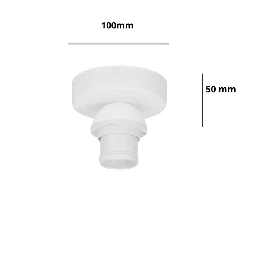 Brilagi - Plafonnier PARTY 1xE27/60W/230V Ø 10 cm blanc