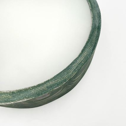 Brilagi - Plafonnier PINO 1xE27/15W/230V en pin vert, Ø 27,5 cm