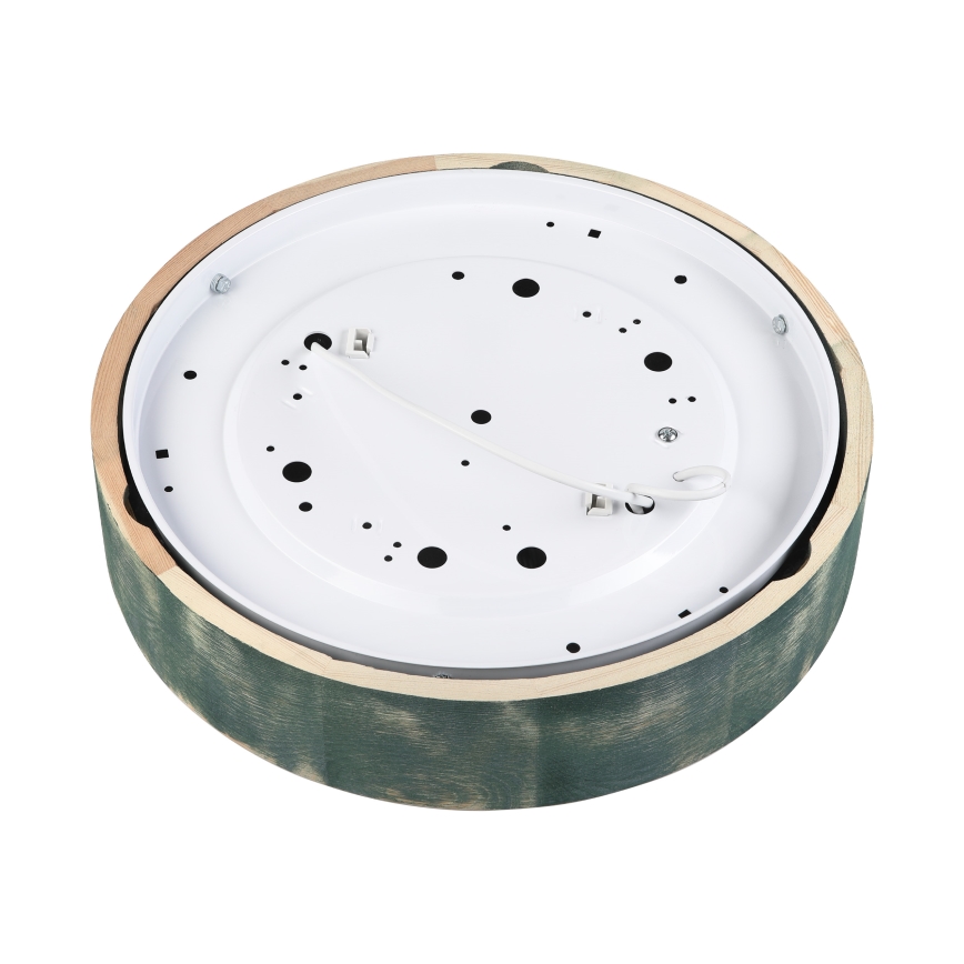Brilagi - Plafonnier PINO 2xE27/15W/230V pin/vert Ø 37,5 cm