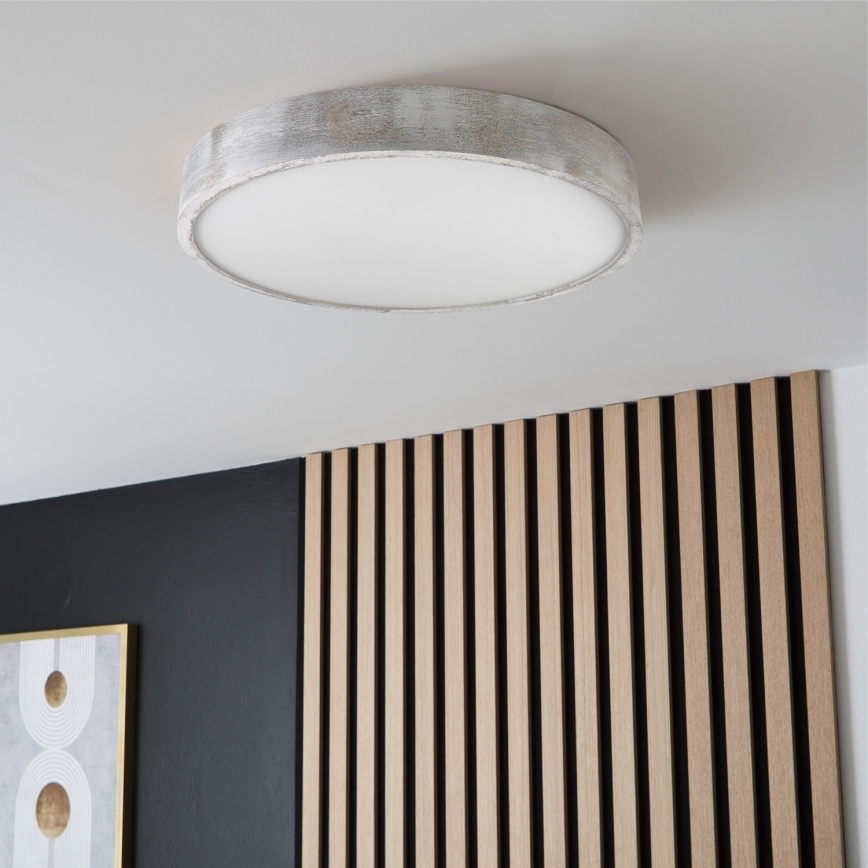 Brilagi - Plafonnier PINO 3xE27/15W/230V pin/argenté Ø 47,5 cm