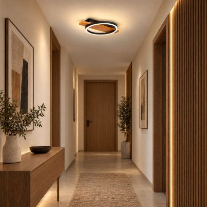 BRILAGI - Plafonnier PLANK LED/16W/230V 4000K 30x40 cm bois