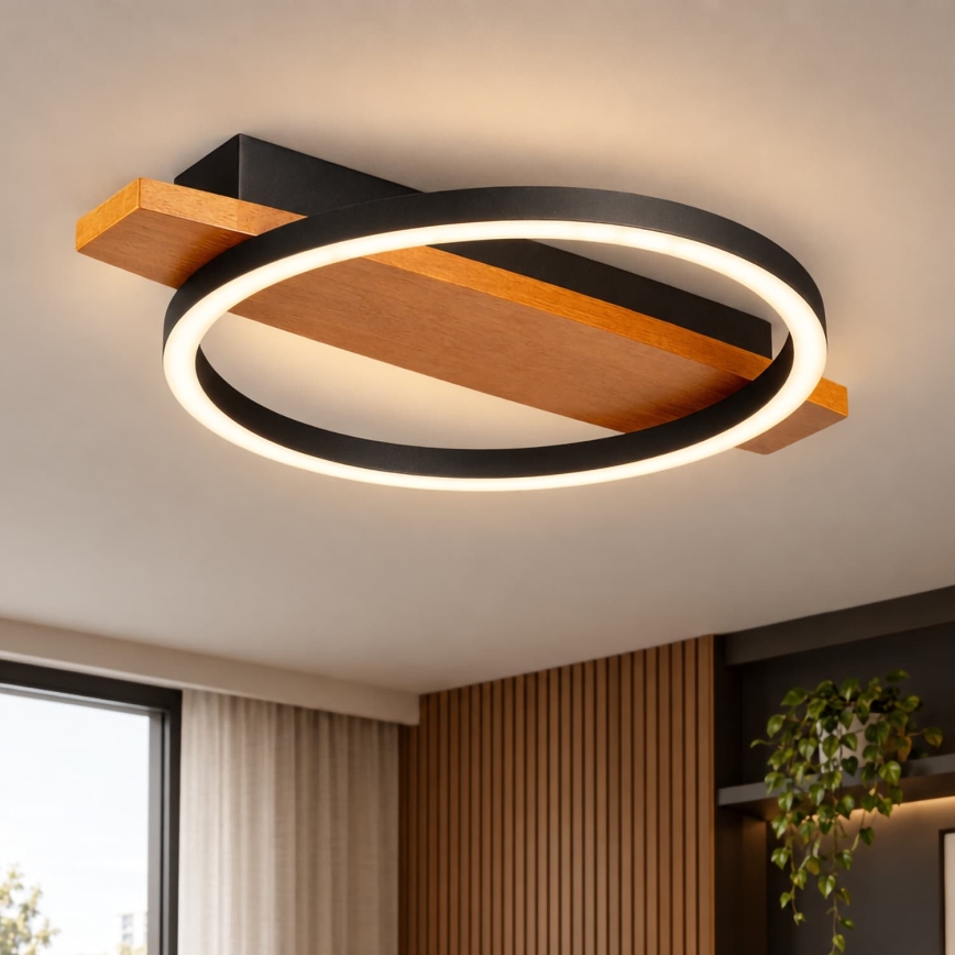 BRILAGI - Plafonnier PLANK LED/16W/230V 4000K 30x40 cm bois