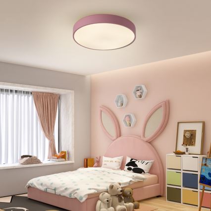 Brilagi - Plafonnier POOL LED/60W/230V 3000/4000/6000K Ø 50 cm rose