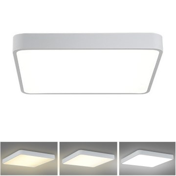 Brilagi - Plafonnier POOL SQUARE LED/36W/230V 3000/4500/6000K 40x40 cm blanc