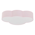 Brilagi - Plafonnier pour enfant NIMBUS 4xE27/15W/230V rose