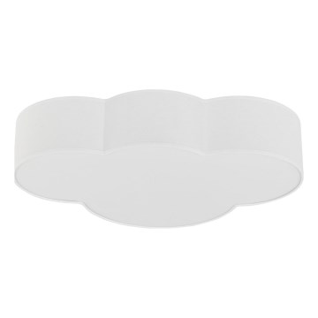 Brilagi - Plafonnier pour enfants NIMBUS 4xE27/15W/230V blanc