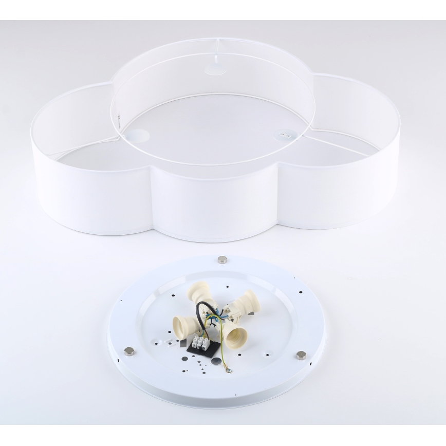 Brilagi - Plafonnier pour enfants NIMBUS 4xE27/15W/230V blanc