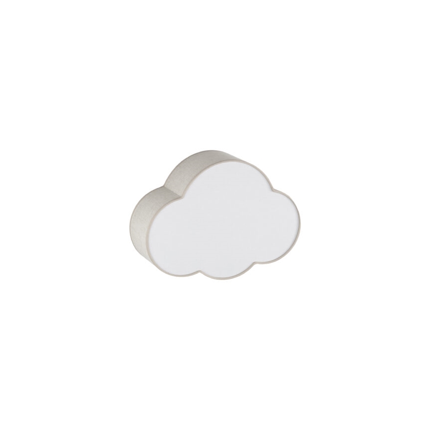 Brilagi - Plafonnier pour enfants NIMBUS LINEN 2xE27/15W/230V beige