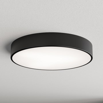 Brilagi - Plafonnier pour salle de bains CLARE 4xE27/24W/230V Ø 50 cm IP54 noir