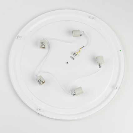 Brilagi - Plafonnier pour salle de bains POOL 5xE27/15W/230V Ø 60 cm IP54 beige