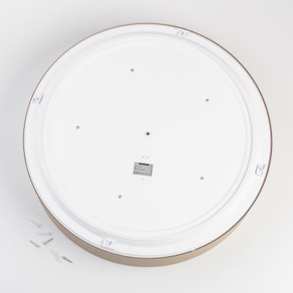 Brilagi - Plafonnier pour salle de bains POOL 5xE27/15W/230V Ø 60 cm IP54 beige