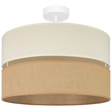 Brilagi - Plafonnier ROYAL YUTE 1xE27/15W/230V d. 40 cm beige/crème