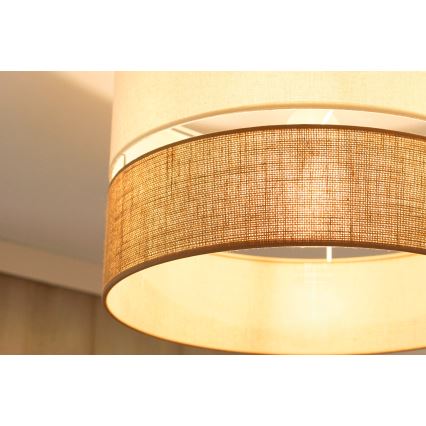 Brilagi - Plafonnier ROYAL YUTE 1xE27/15W/230V d. 40 cm beige/crème