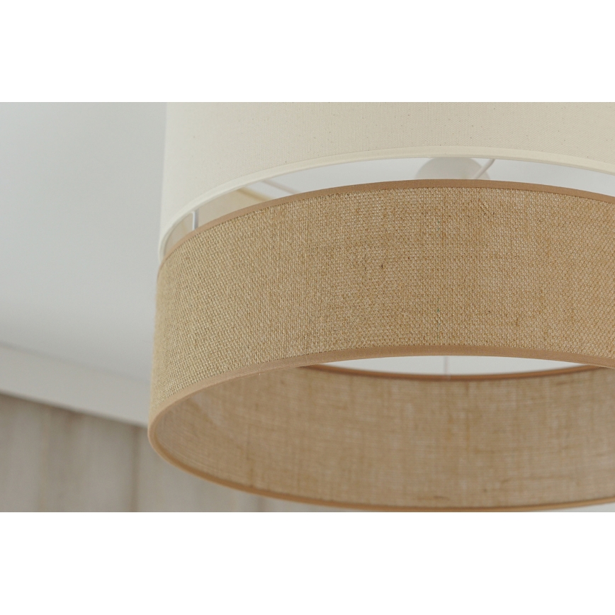Brilagi - Plafonnier ROYAL YUTE 1xE27/15W/230V d. 40 cm beige/crème
