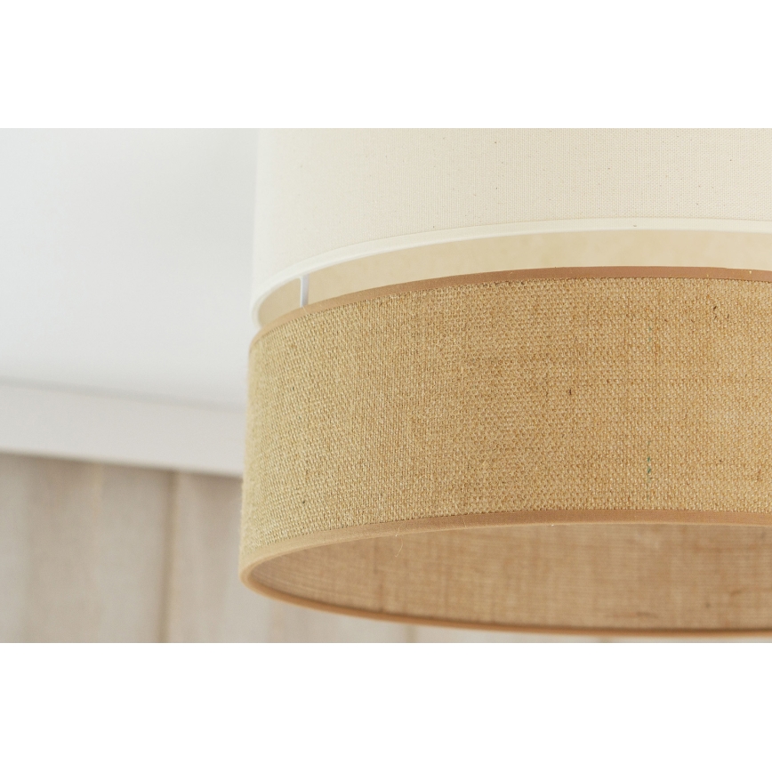 Brilagi - Plafonnier ROYAL YUTE 1xE27/15W/230V d. 40 cm beige/crème