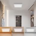 Brilagi - Plafonnier salle de bain FRAME LED/24W/230V 3000/4000/6000K IP44 blanc