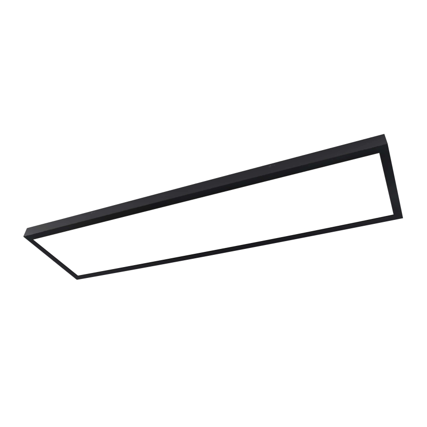 Brilagi - Plafonnier salle de bain FRAME LED/50W/230V 120x30 cm IP44 noir