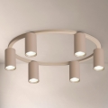 Brilagi - Plafonnier SELE 6xGU10/30W/230V beige