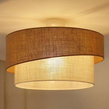 Brilagi - Plafonnier SHINE 1xE27/15W/230V d. 50 cm beige/crème