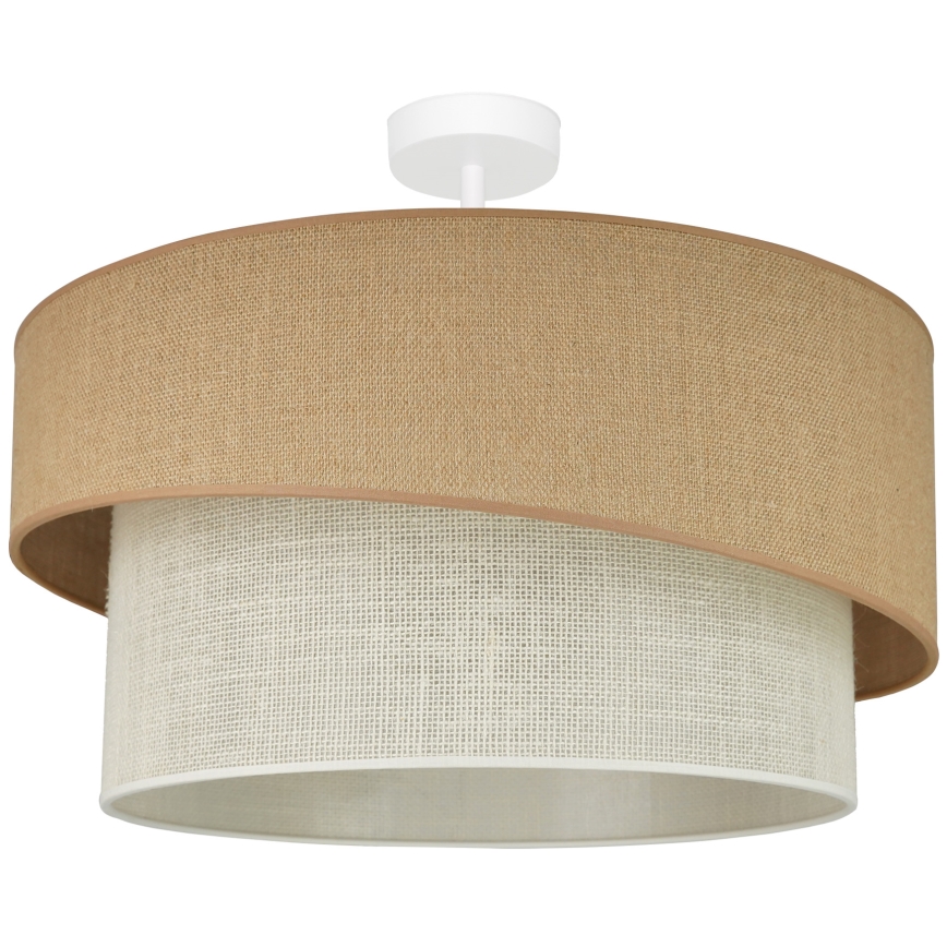 Brilagi - Plafonnier SHINE 1xE27/15W/230V d. 50 cm beige/crème