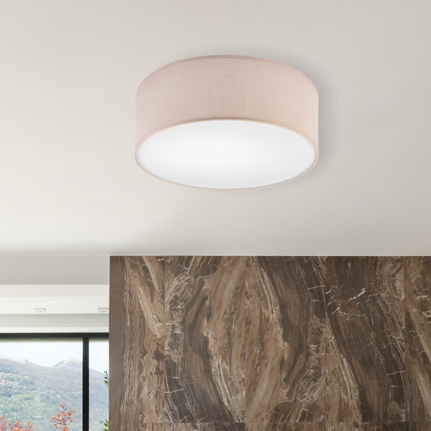 Brilagi - Plafonnier SIRIJA LED/12W/230V d. 35 cm beige