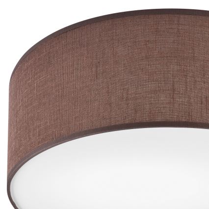 Brilagi - Plafonnier SIRIJA LED/12W/230V d. 35 cm marron