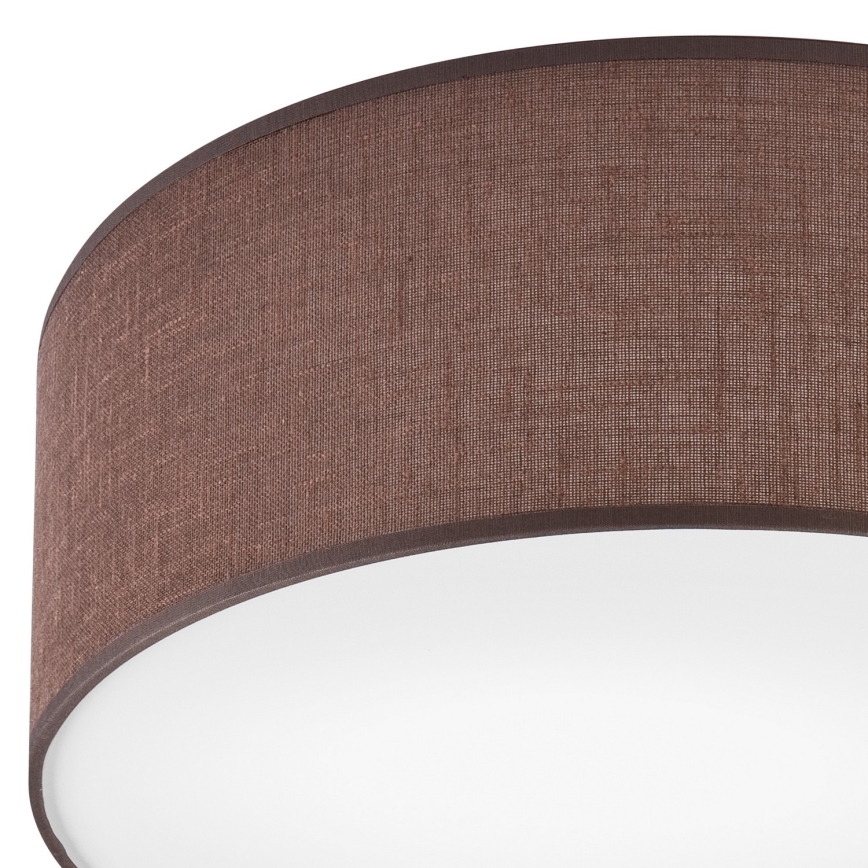 Brilagi - Plafonnier SIRIJA LED/12W/230V d. 35 cm marron