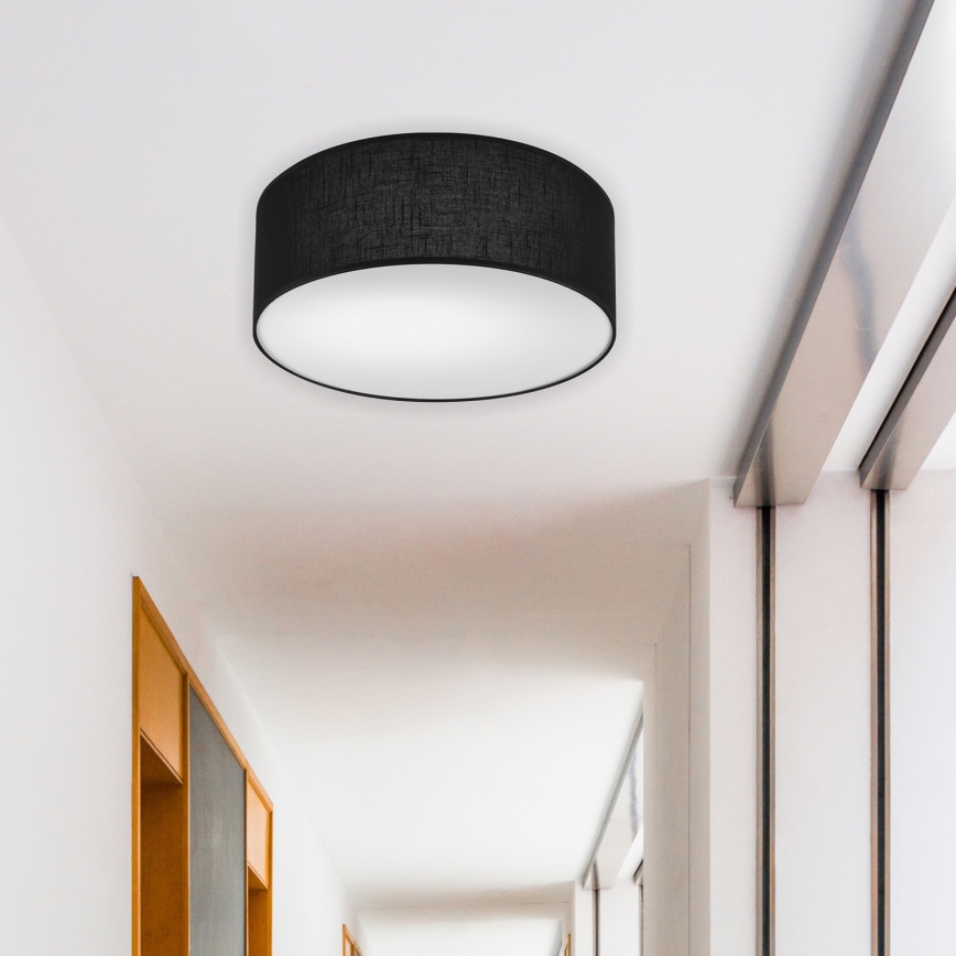 Brilagi - Plafonnier SIRIJA LED/12W/230V d. 35 cm noir