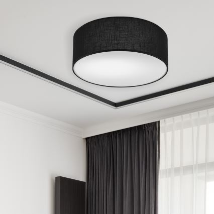 Brilagi - Plafonnier SIRIJA LED/12W/230V d. 35 cm noir