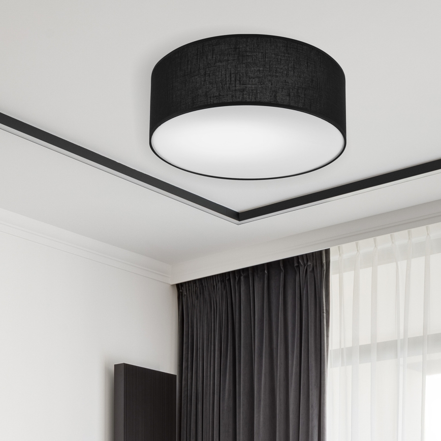 Brilagi - Plafonnier SIRIJA LED/12W/230V d. 35 cm noir
