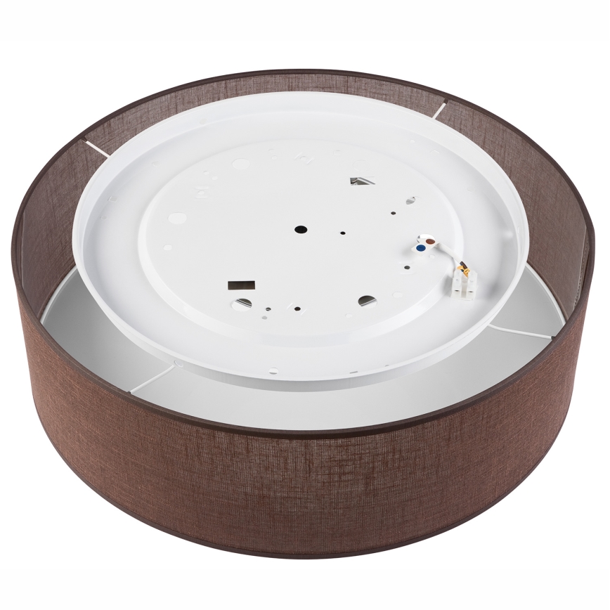 Brilagi - Plafonnier SIRIJA LED/24W/230V d. 45 cm marron