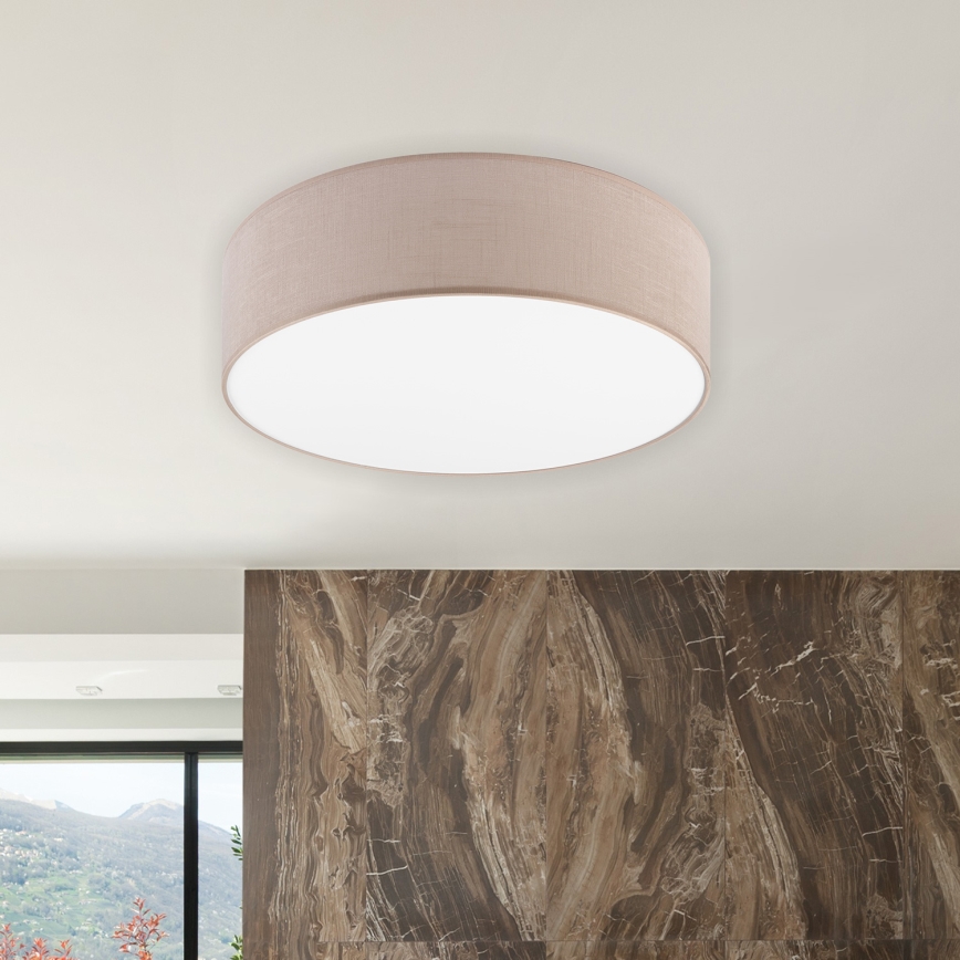 Brilagi - Plafonnier SIRIJA LED/36W/230V d. 45 cm beige