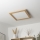 Brilagi - Plafonnier SLIMFRAME WOOD LED/36W/230V 49,5x49,5 cm marron