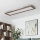 Brilagi - Plafonnier SLIMFRAME WOOD LED/58W/230V 124x34 cm marron foncé