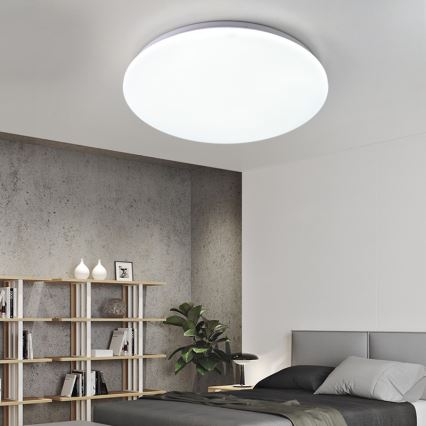 Brilagi - Plafonnier LED dimmable SMART LED/36W/230V Ø 48 cm 2700–6500K Wi‑Fi (Tuya) + télécommande