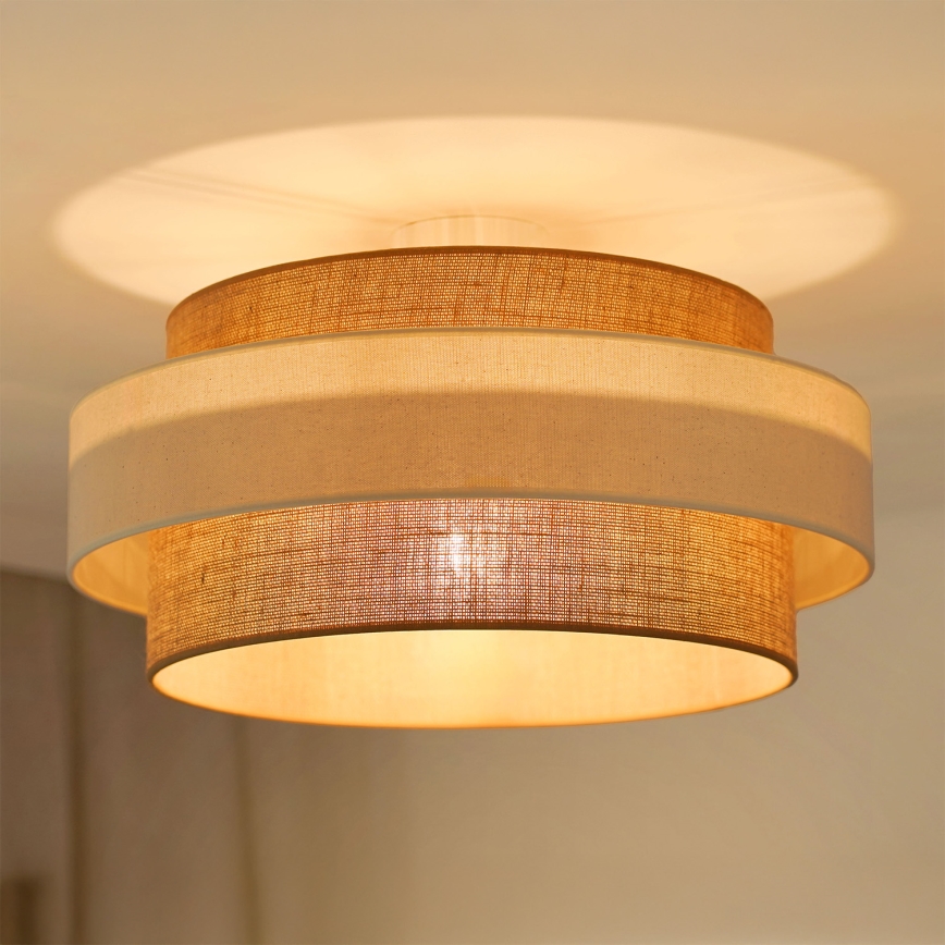Brilagi - Plafonnier SPACE LIGHT 1xE27/15W/230V d. 50 cm beige/crème