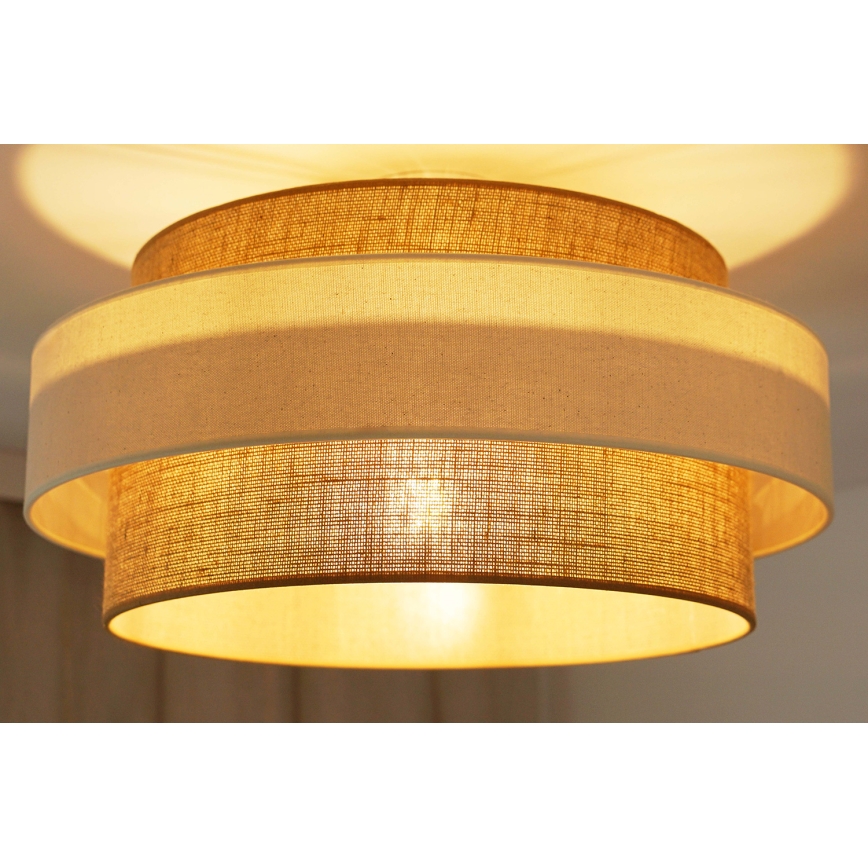 Brilagi - Plafonnier SPACE LIGHT 1xE27/15W/230V d. 50 cm beige/crème