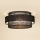 Brilagi - Plafonnier SPACE YUTE LED/12W/230V d. 50 cm 3000K/4000K/6400K noir