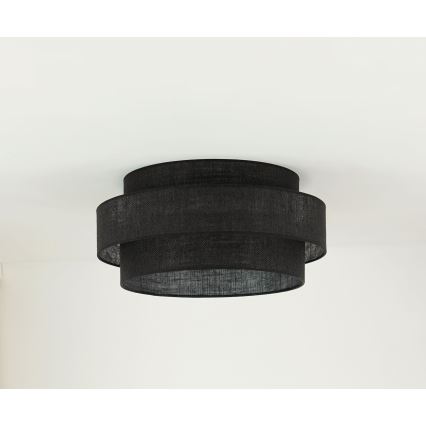 Brilagi - Plafonnier SPACE YUTE LED/12W/230V d. 50 cm 3000K/4000K/6400K noir