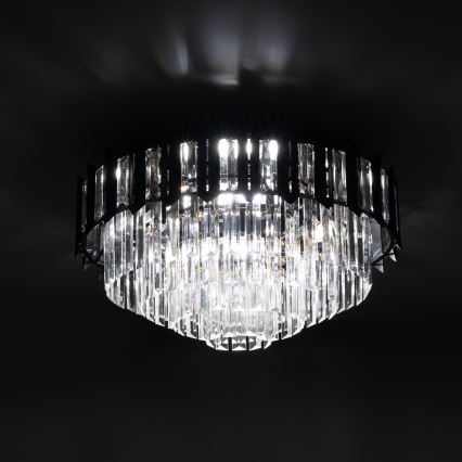 BRILAGI - Plafonnier SPECTRA 5xE14/40W/230V Ø 48 cm, noir