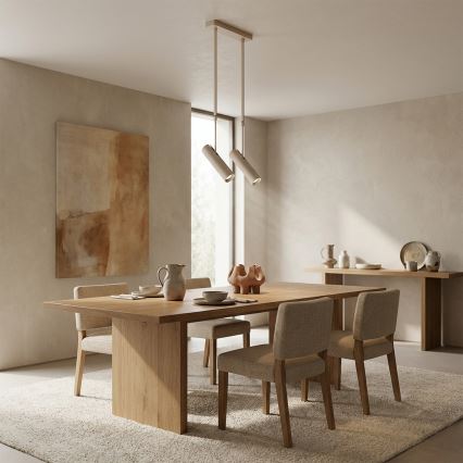 Brilagi - Plafonnier sur tige SELE 2xGU10/30W/230V beige
