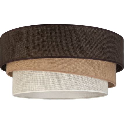 Brilagi - Plafonnier TRIO 1xE27/60W/230V Ø 40 cm marron/beige/blanc